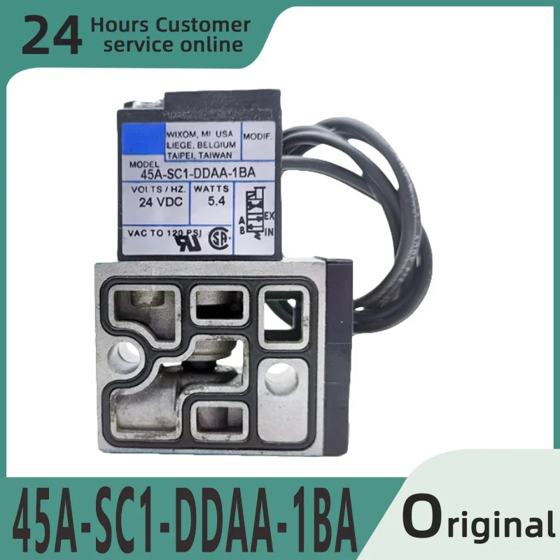 오리지널 솔레노이드 밸브 45A-SC1-DDAA-1BA 45A-AC1-DDFA-1BA 45A-AA1-DDAA-1BA 45A-L00-DDAA-1BA 45A-BC1-DAAJ-1KA