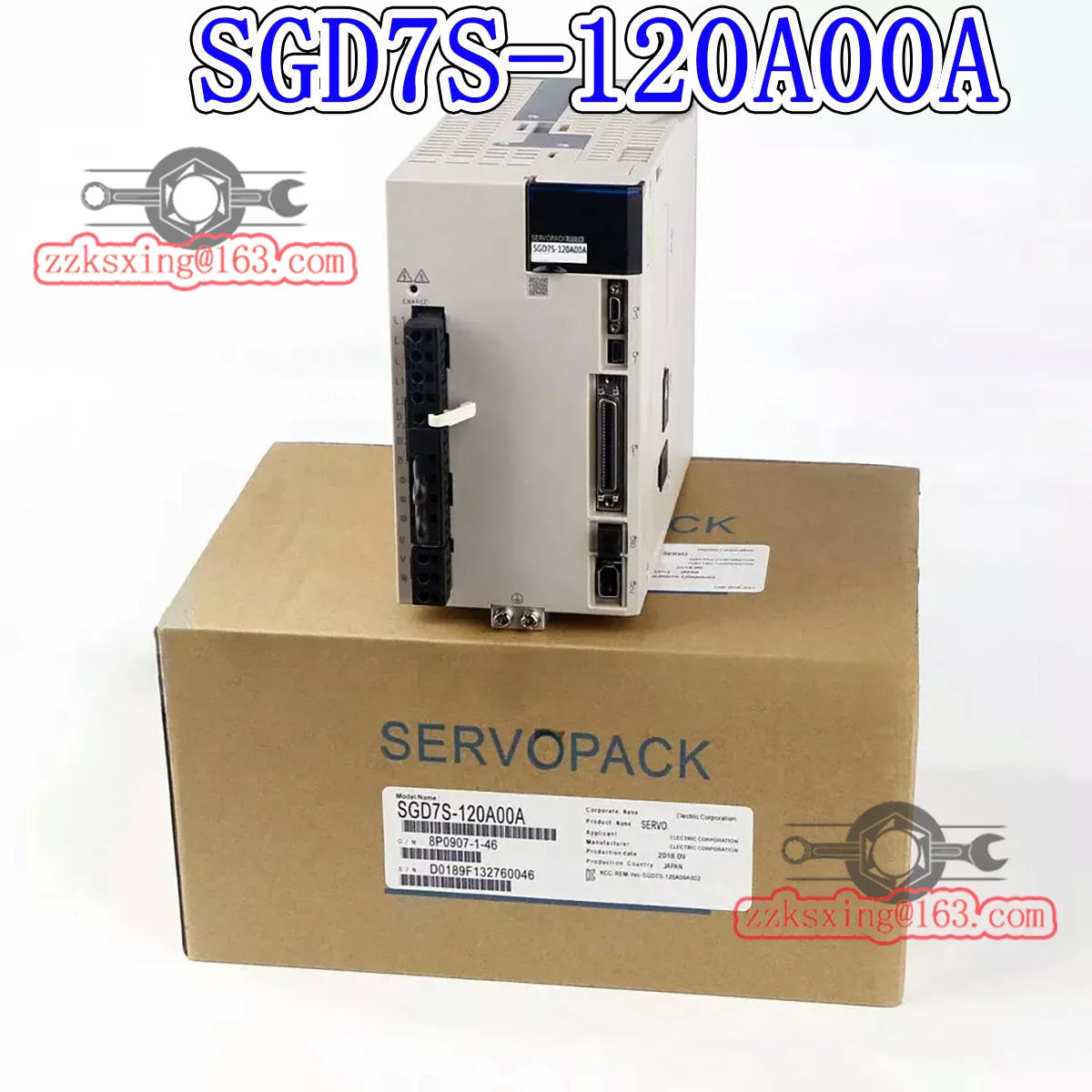 SGD7S-120A00A 오리지널 AC 서보 드라이버