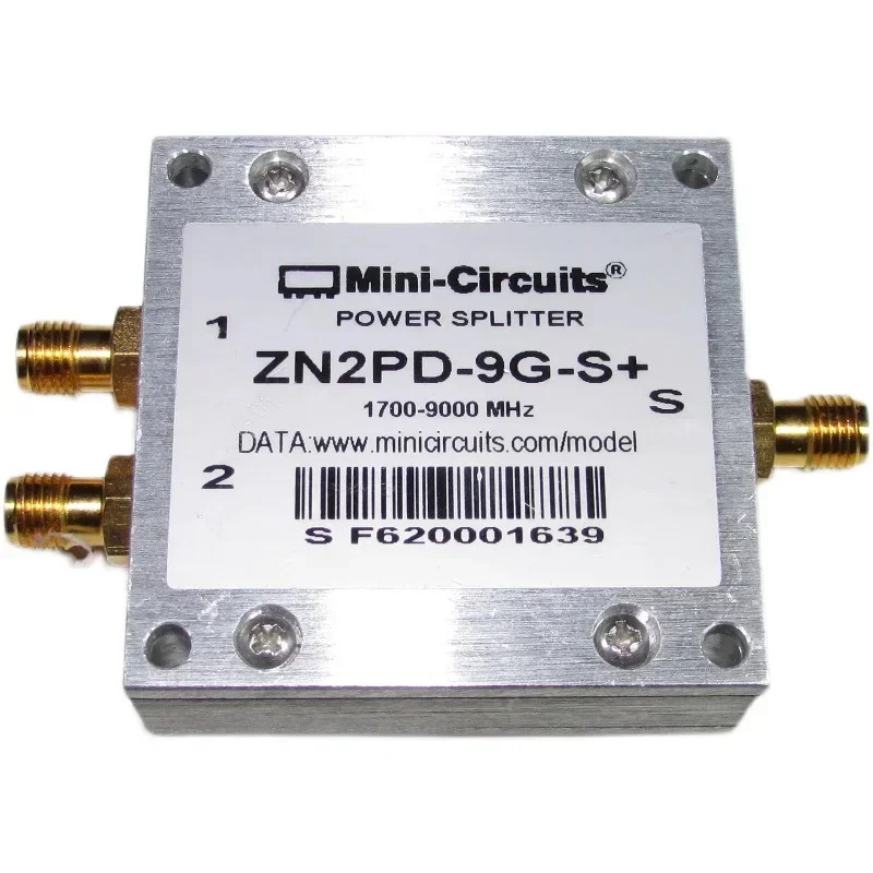 미니 회로 ZN2PD-9G-S1.7-9GHz 30W SMA RF 2개 전력 분배기