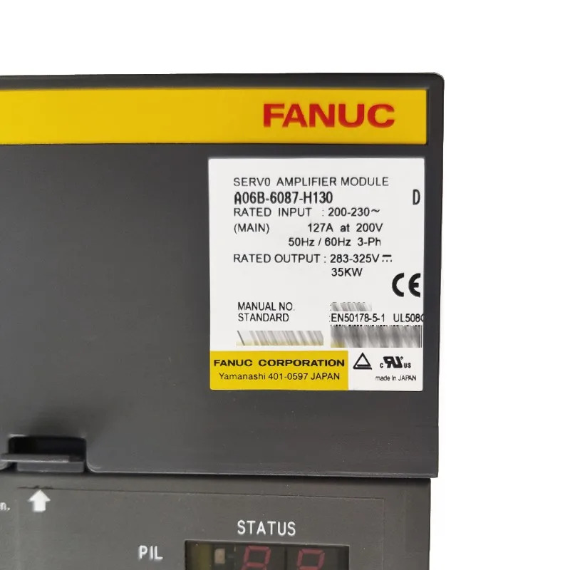 A06B-6087-H130 Fanuc 전원공급장치 모듈 CNC 제어 A06B 6087 H130