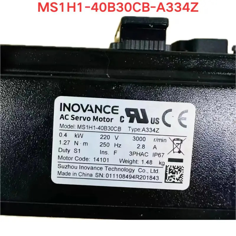 Inovance 서보모터 MS1H1-40B30CB-A334Z 0.4KW 신