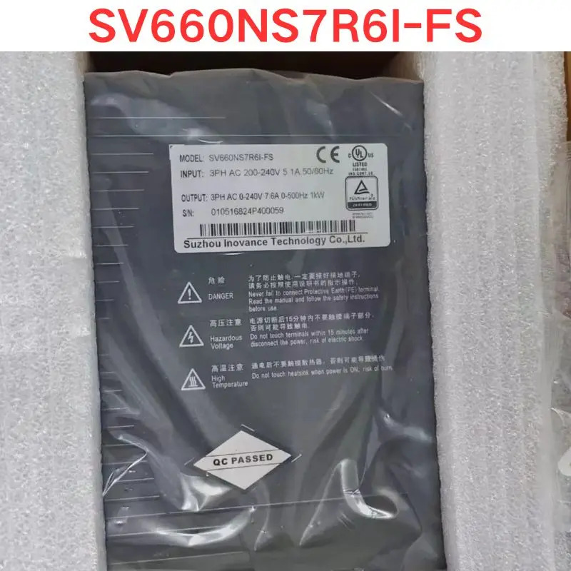 Inovance 서보 드라이브 SV660NS7R6I-FS 1.0KW