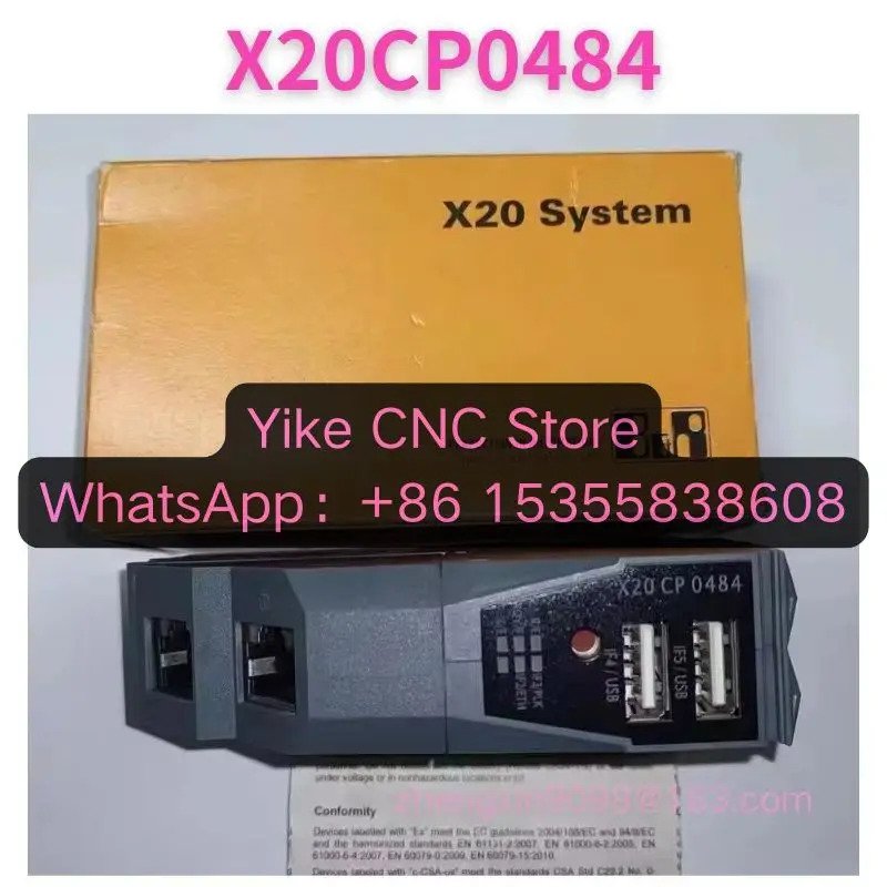 뉴 오리지널 X20CP0484 X20 CP 0484 CPU 신속