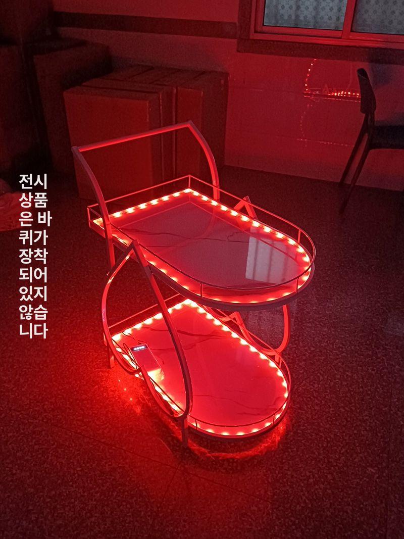 다용도 가정용서빙카트 업소용 왜건 주방카트 수납 이동식카트 심플 정리 다층 바퀴형 - 상세 이미지 4