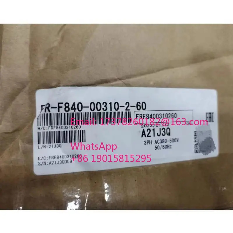 새 인버터 FR-F840-00310-2-60 시리즈