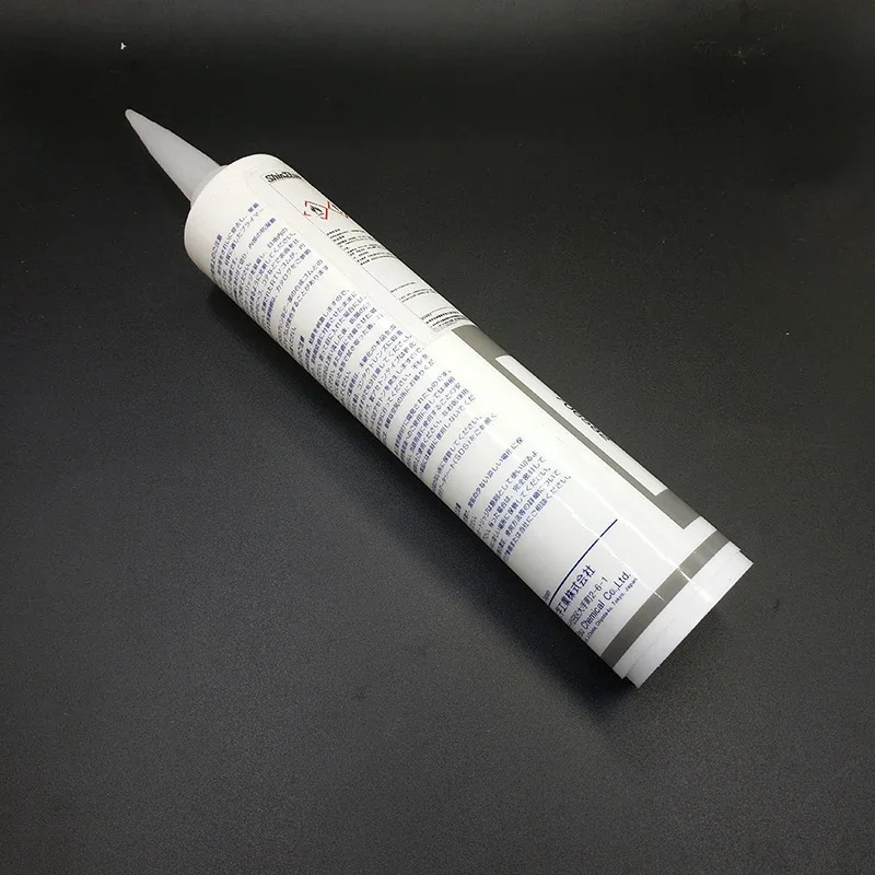 고온 저항 밀봉 실리콘 고무 저휘발성 KE-3475-T/W 330ML 지지대