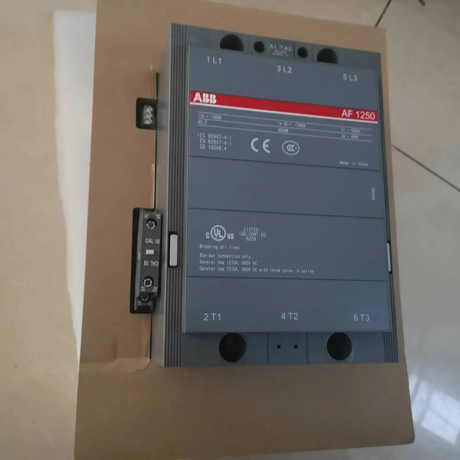ABB 접촉기 AF1250- 30-11-11/12/13/14 AC/DC 범신