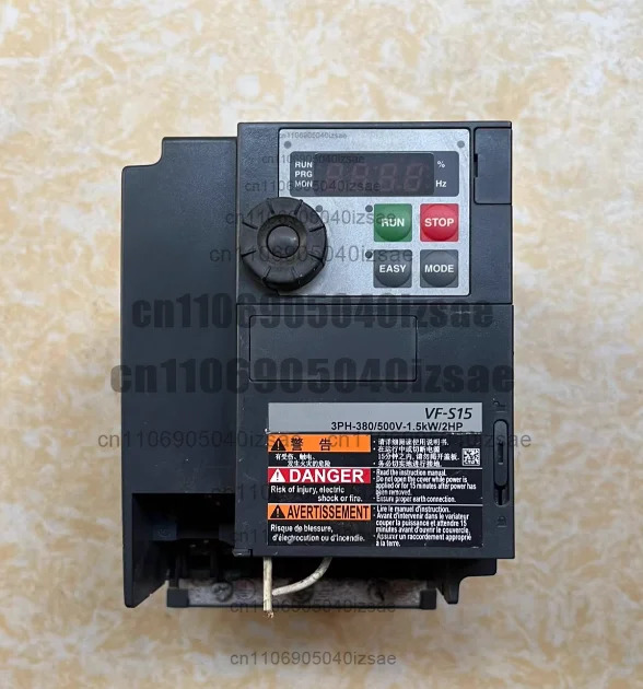 주파수 변환기 VFS15-4015PL1-CH 1.5kw 리퍼 완료 OK