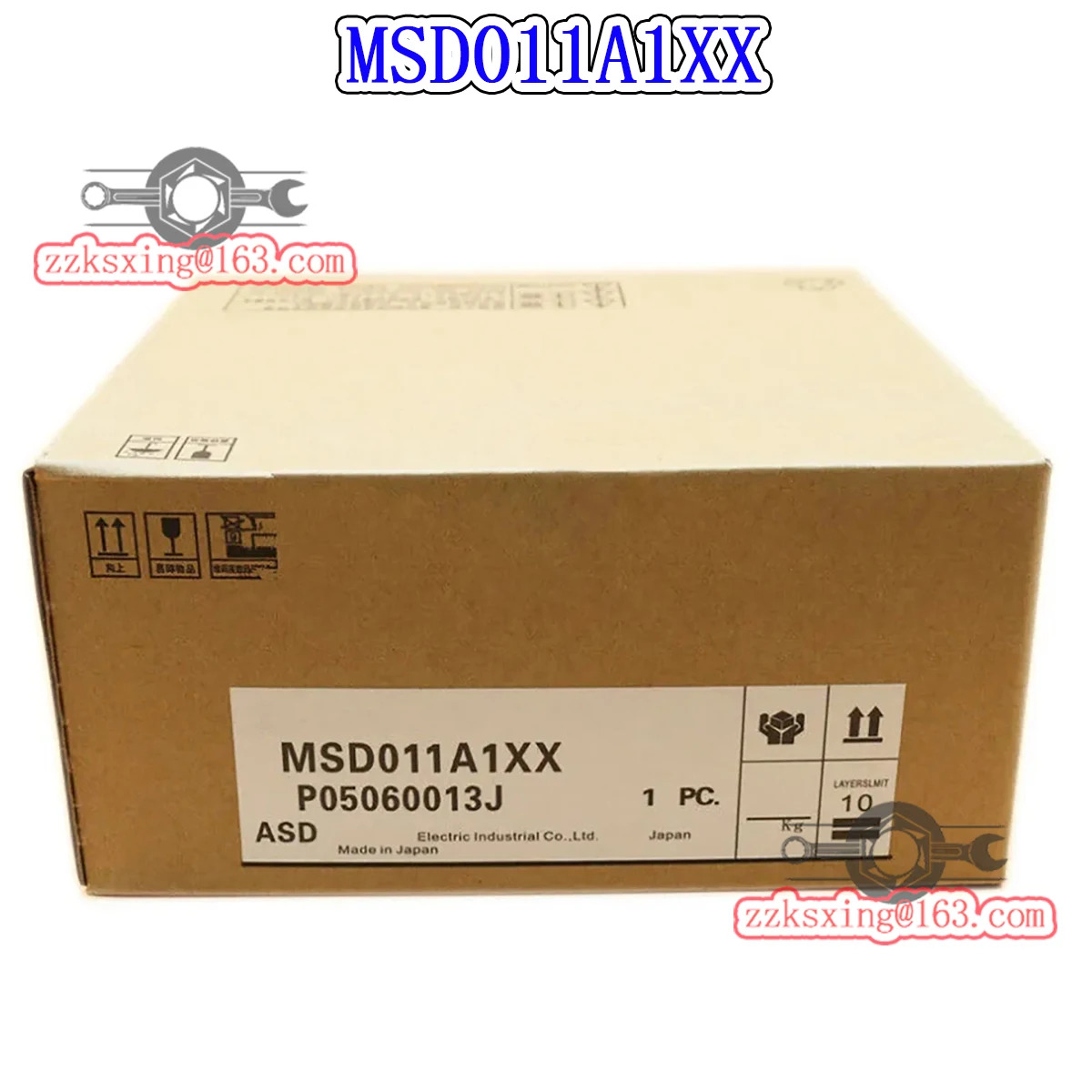 오리지널 AC 서보 드라이버 MSD011A1XX 신