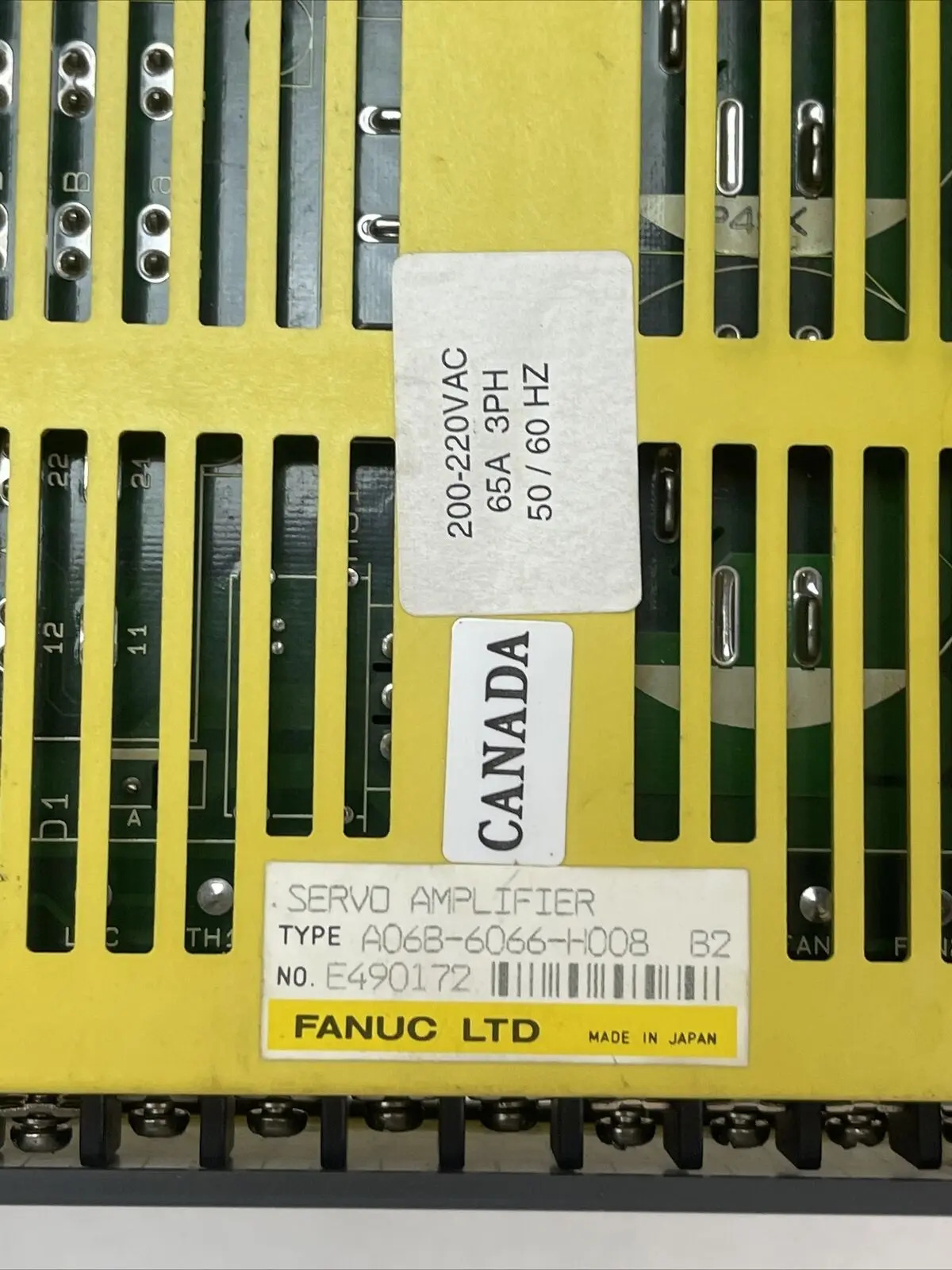 FANUC 서보 증폭기 리퍼 완료 A06B6066H008 A06B-6066-H008