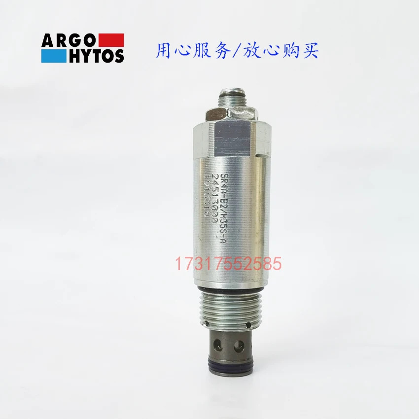ARGO-HYTOS 릴리프 밸브 SR4A-B2 H-35S-A 카트리지 유압 압력 선택 가능