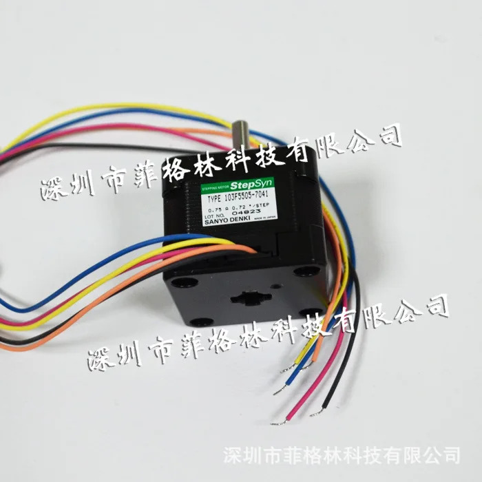 실물 103F5505-7041 일본 산요 스테퍼 모터 단종
