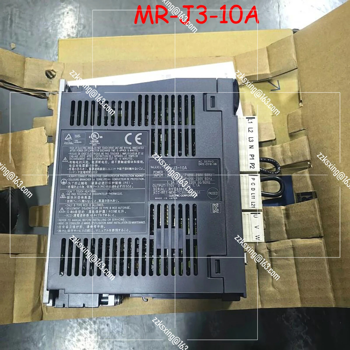 MR-J3-10A 오리지널 서보 드라이버 신