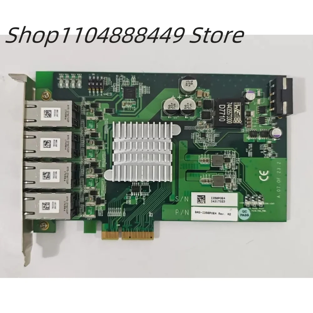 BAS-I350POE4 Rev.A2 산업카메라카드