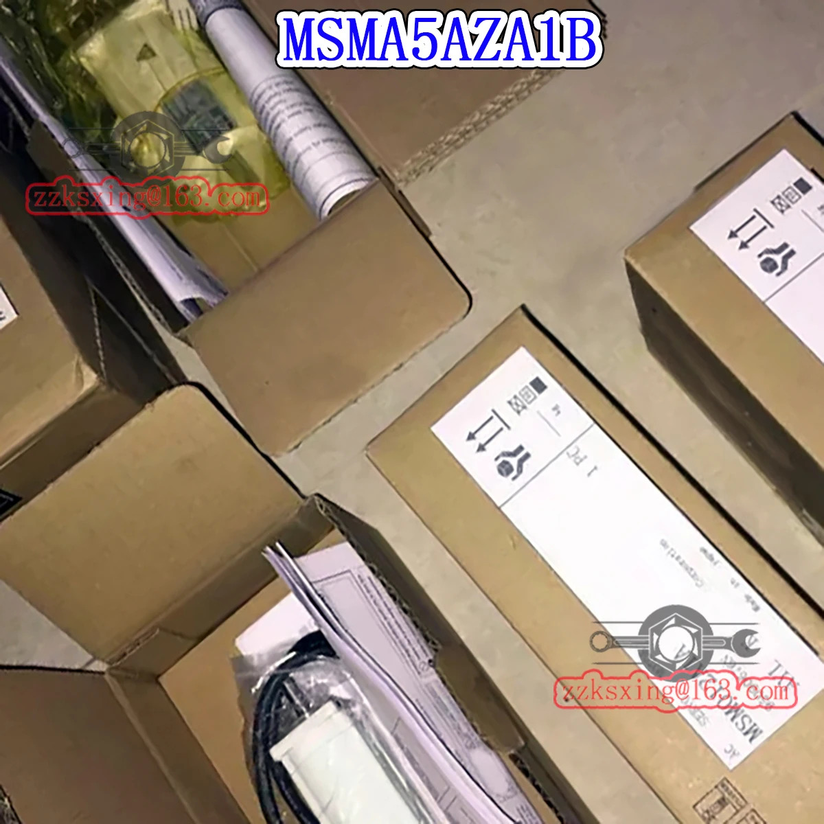 오리지널 AC 서보모터 MSMA5AZA1B