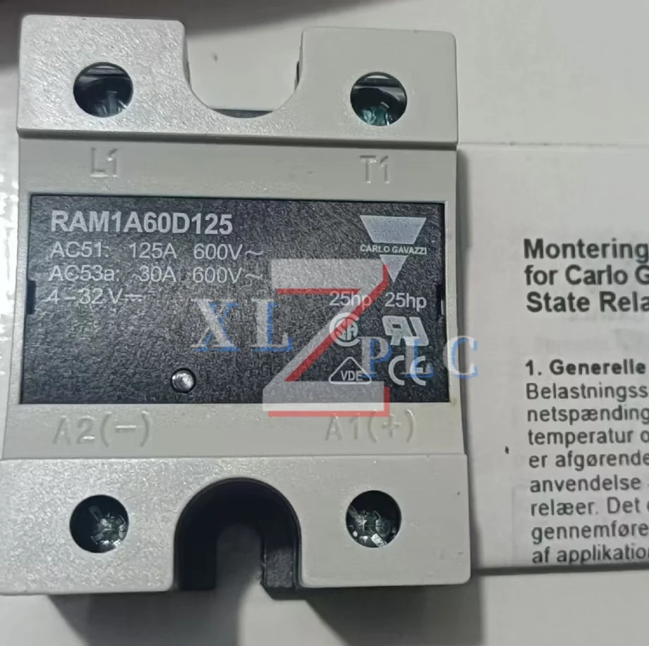 RAM1A60D125 RJ1A60D30E 솔리드 스테이트 릴레이 원본