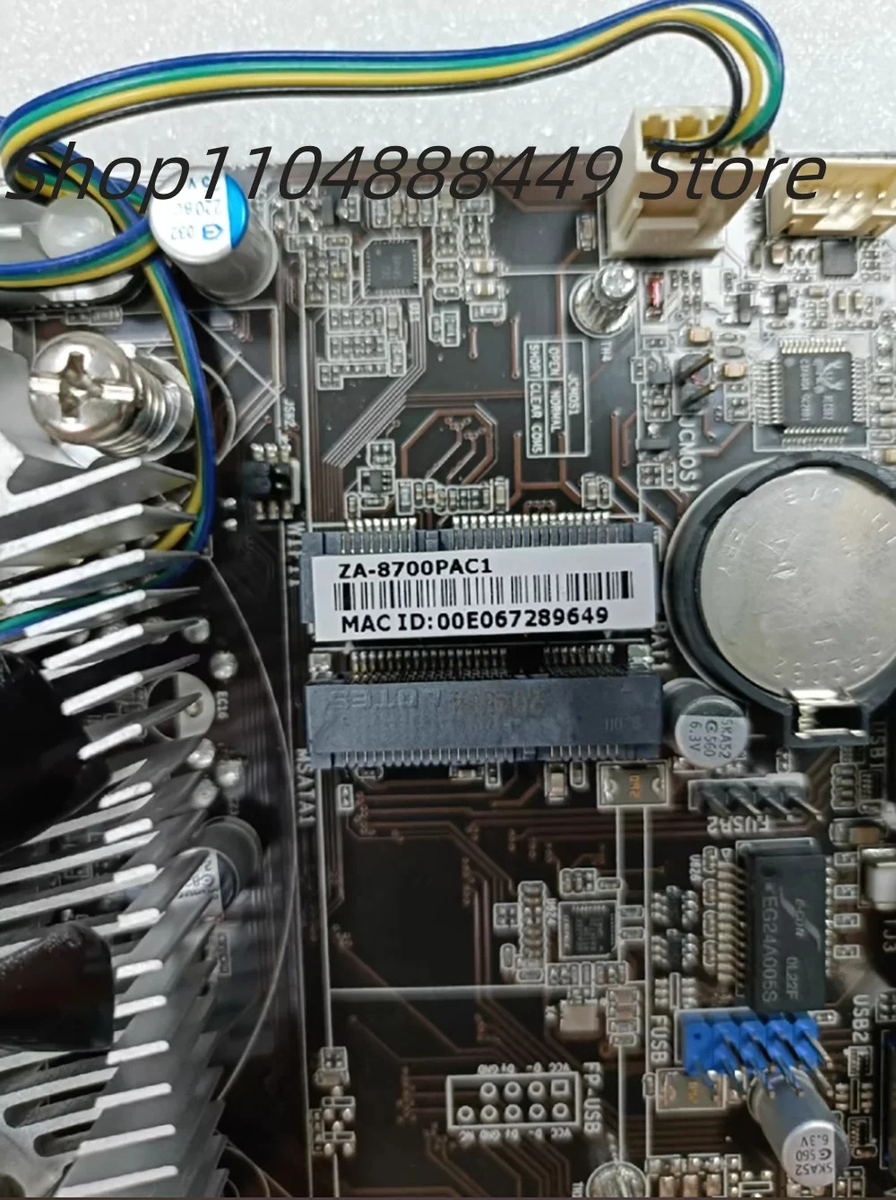 ZA-8700PAC1 VER1.00 산업제어 마더보드