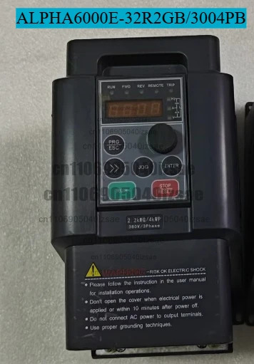 주파수 변환기 ALPHA6000E-32R2GB/3004PB 2.2/4kw 완전 작동 리퍼 완료