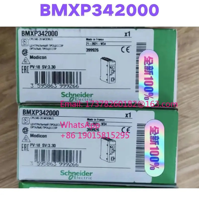 BMXP 342000 PLC 모듈 리퍼 완료