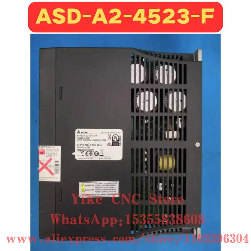 리퍼 서보 드라이브 ASD-A2-4523-F 정상 기능 완료