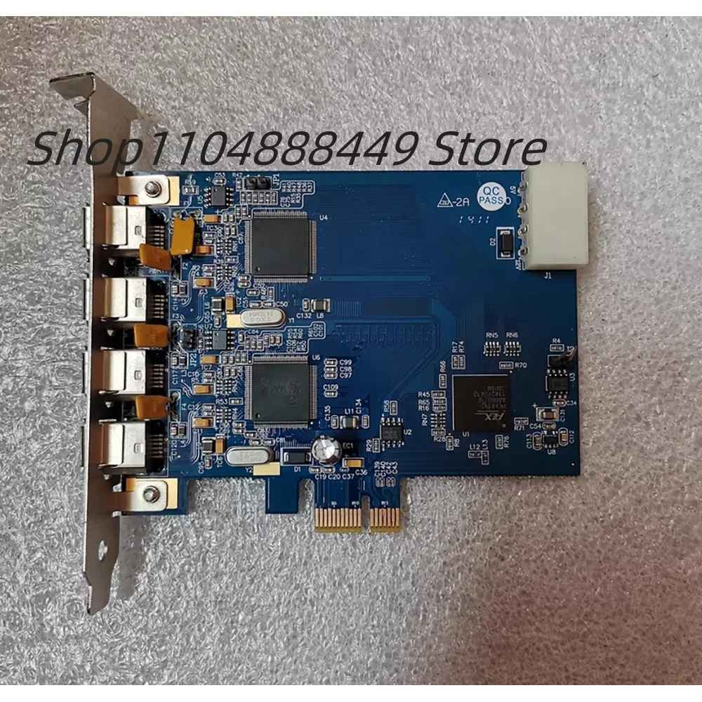 IOIFWX2-PCIE10 REV1.1 1394A 카드 FWX2-PCIE10-4