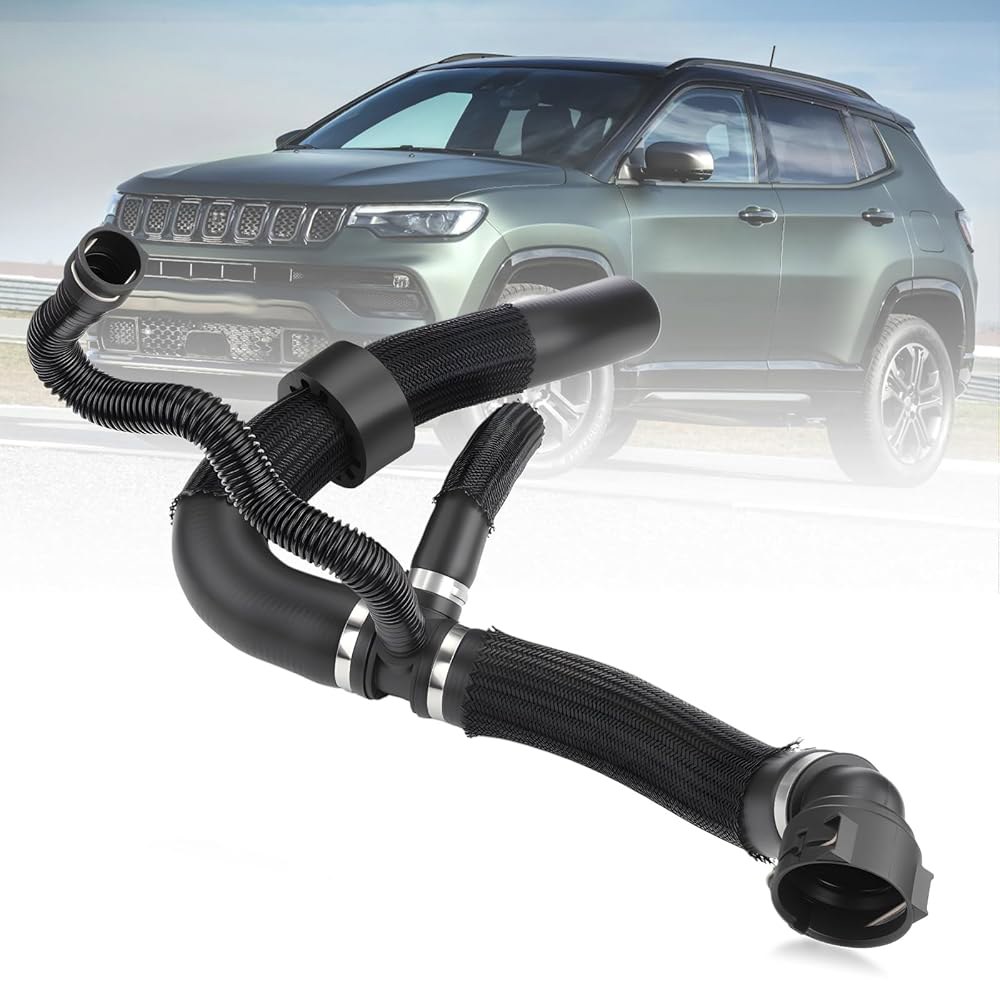이신라소 저 라디에이터 냉각수 호스 장착 Jeep Compass 2.4L 2017-2022 u2013 엔진 냉각 바이패스 파이프, 고도, 위도, 제한, 스포츠 u2013이 6838 - 상품 이미지