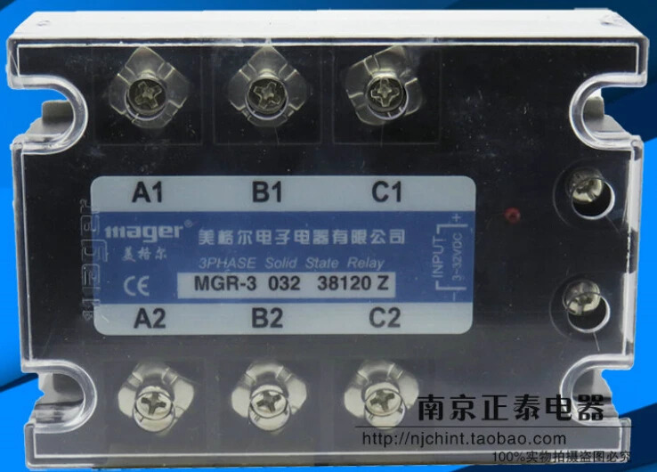 Mager 3상솔리드 스테이트 릴레이 MGR-3 032 38120 Z 120A