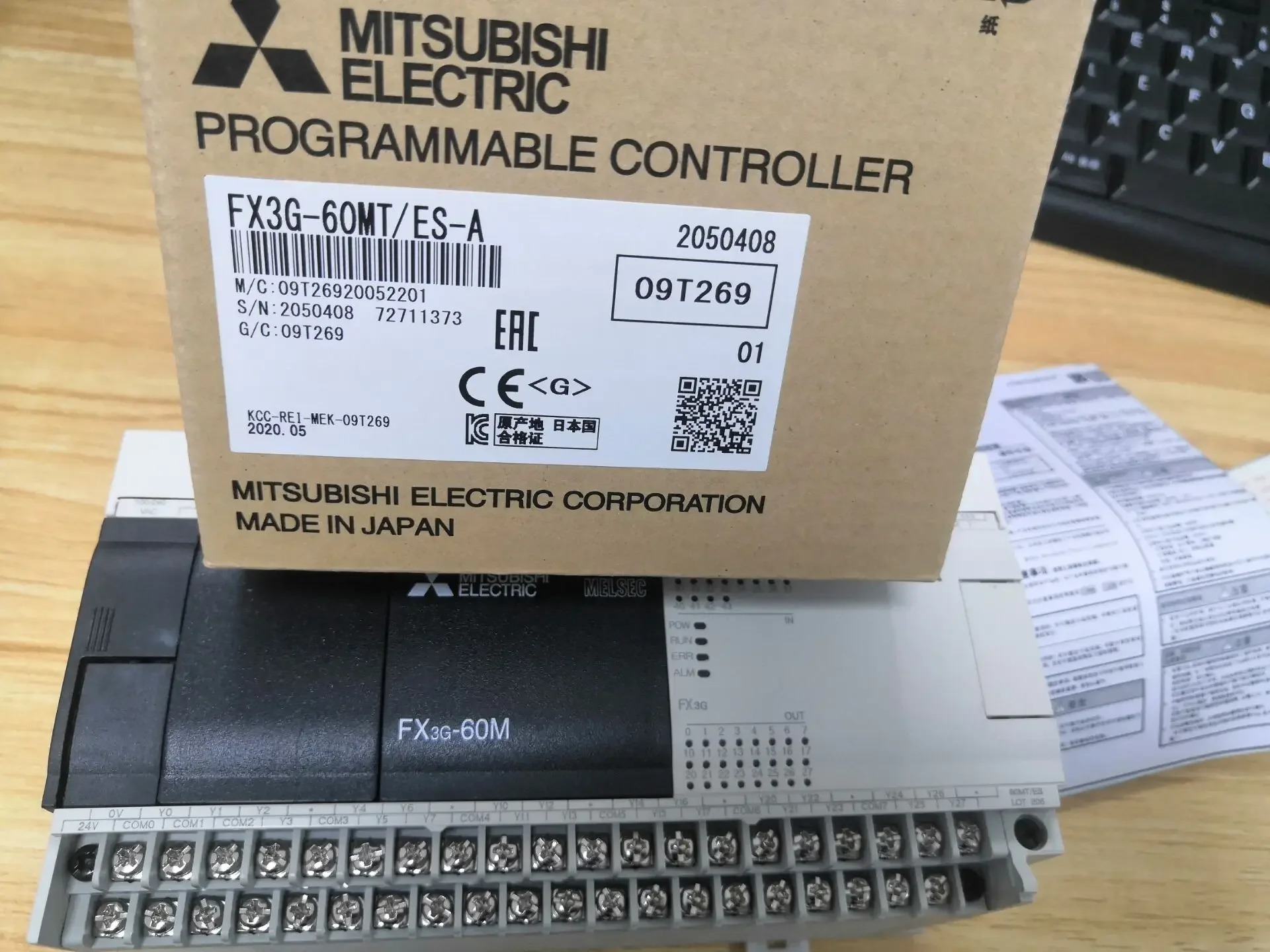프로그래머블 컨트롤러 FX3G-60MT