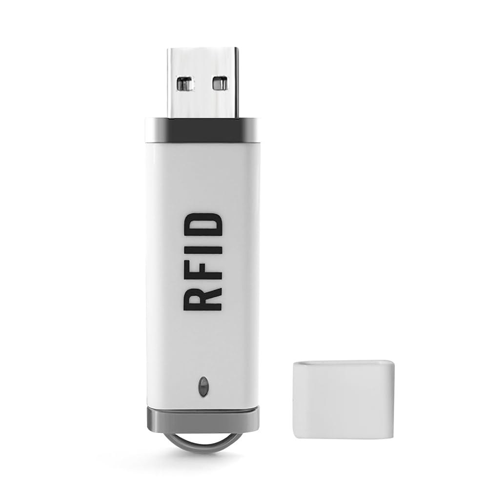 RFID 리더 미니 ID IC 카드 TK4001 포트 리더기 읽기 EM4100 주파수 이중 제어 USB NFC 스캐너 액세스 125KHz/13.56Mhz - 상품 이미지