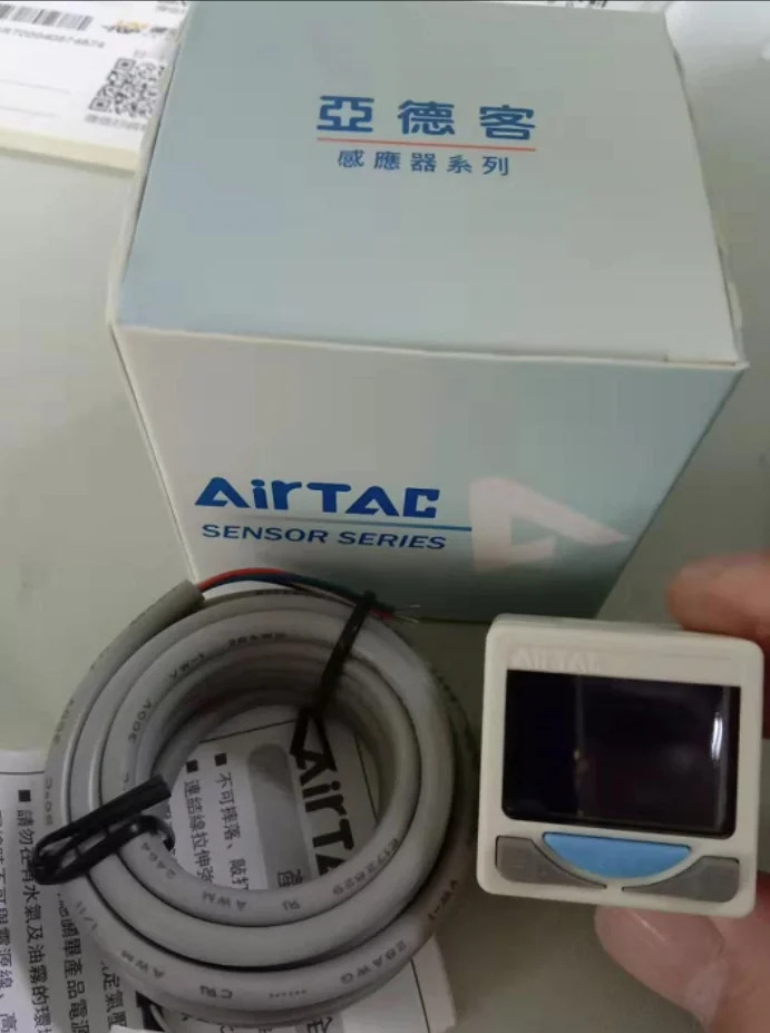 AirTAC 전디지털 압력 게이지 스위치 DPSN1-10020 2m 라인신