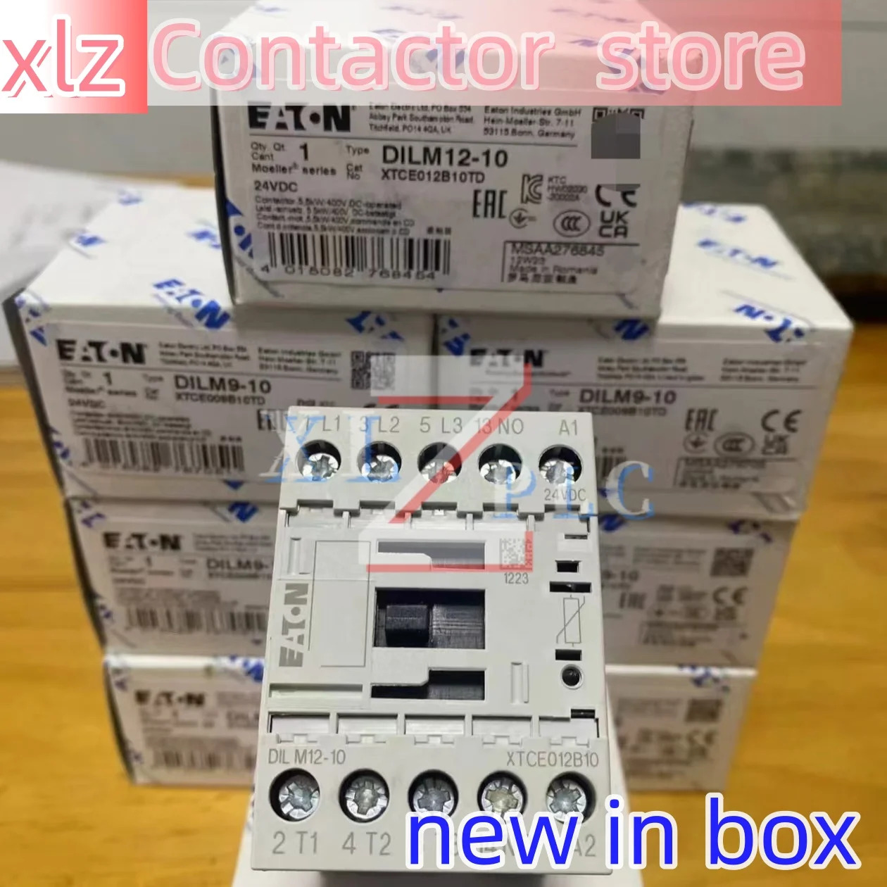 오리지널 접촉기 DILM12-01C 24VDC DILM12-10 DILM12-10C