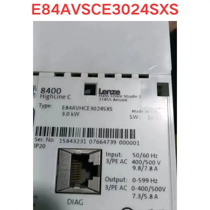긴급 리퍼 E84SCE3024SXS 주파수 변환기 기능 완료 견적 9월 5일