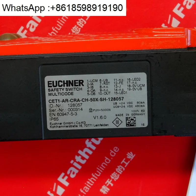 Euchner CET1-AR-CRA-CH-50X-SH-128057 안전 스위치 110204