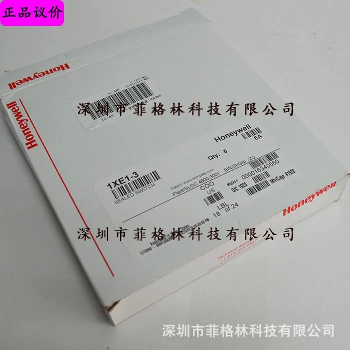 원본 American Honeywell 마이크로 스위치 1XE1-3이 유통될 것