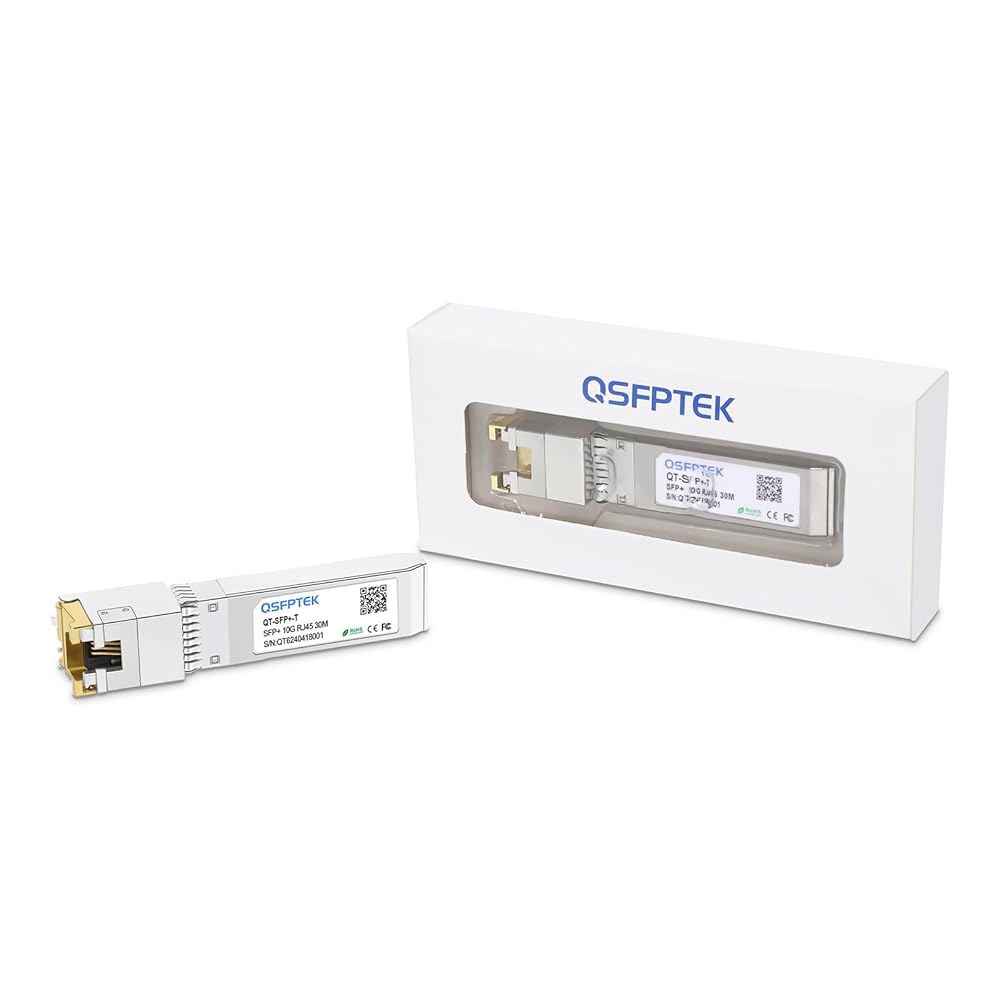 10GBASE-T SFP+ to RJ45, 10gagbit SFP 네트웍스 미니 스위치와 및 트랜시버 호환되는 기타 Fortinet Gbic Copper 오픈 주니퍼 네트워크 SF - 상품 이미지