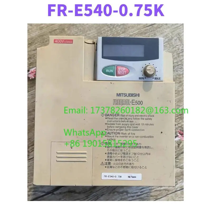 리퍼 인버터 FR-E540-0.75K FR E540 0.75K 완료 정상