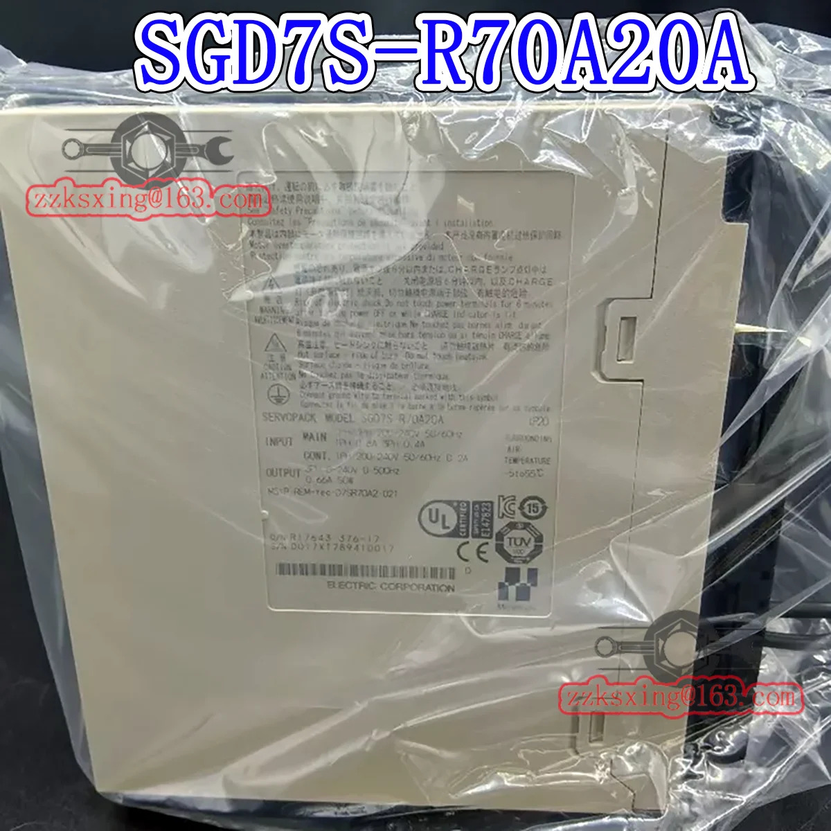 SGD7S-R70A20A 오리지널형 AC 서보 드라이버