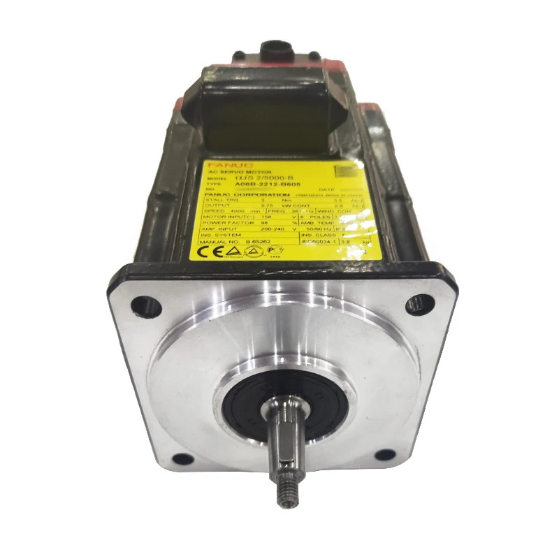 A06B-0212-B605 CNC 기계Fanuc AC 서보모터 리퍼 Ok A06B 0212 B605