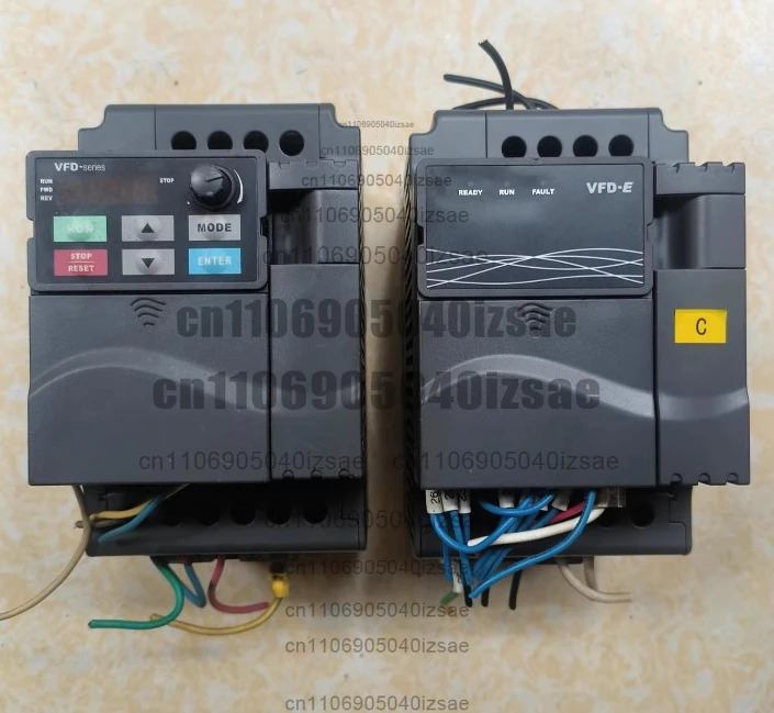 주파수 변환기 VFD037E43A 3.7KW VFD022E43A 2.2KW 리퍼 완료 OK