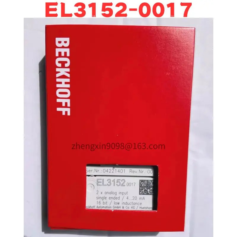 오리지널 EL3152-0017 EL3152 0017 모듈