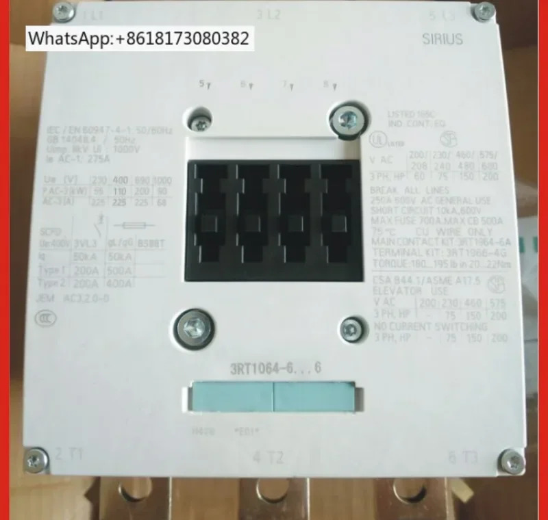 원본 3RT1064/3RT1065/3RT1066/3RT1466-6AP36/6AF36/6AB3 공급