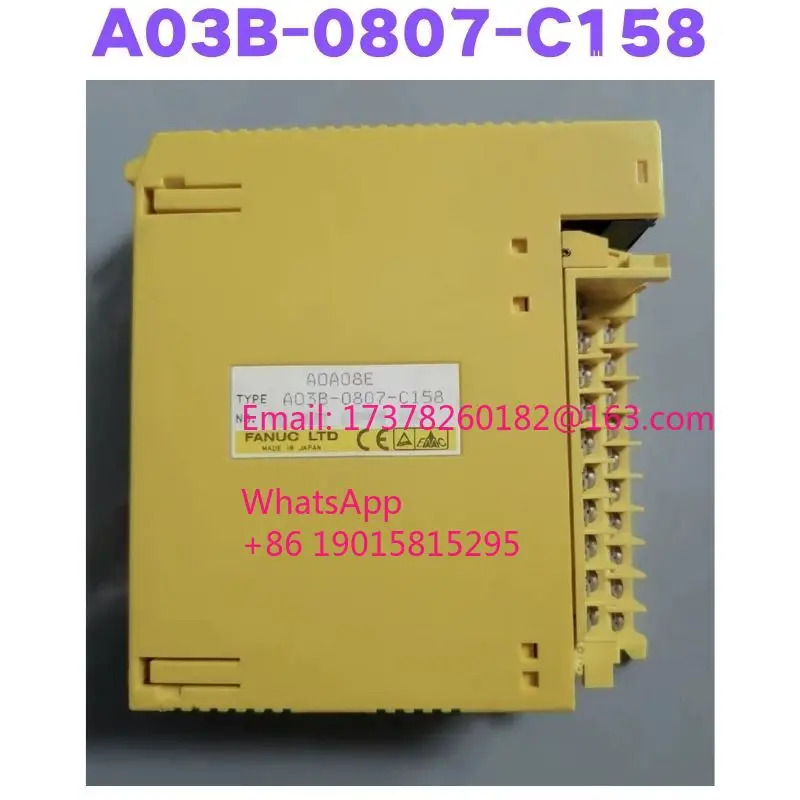 리퍼 A03B-0807-C158 A03B 0807 C158 IO 모듈 완료