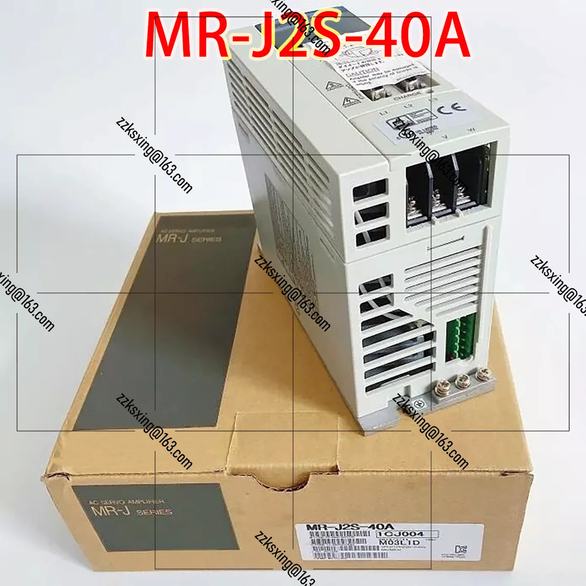 오리지널 MR-J2S-40A AC 서보 드라이버 신