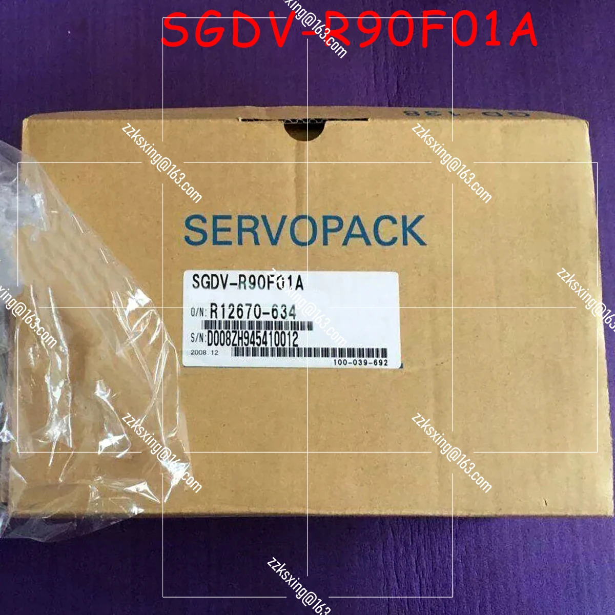 SGDV-R90F01A 오리지널 서보 드라이버 신