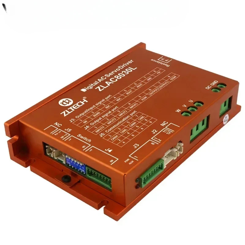 Zltech Ds301 Ds402 Modbus RTU 30A 60A 20V-60V 500W 로봇브러시리스 3상 DC 허브 서보모터 증폭기 드라이버