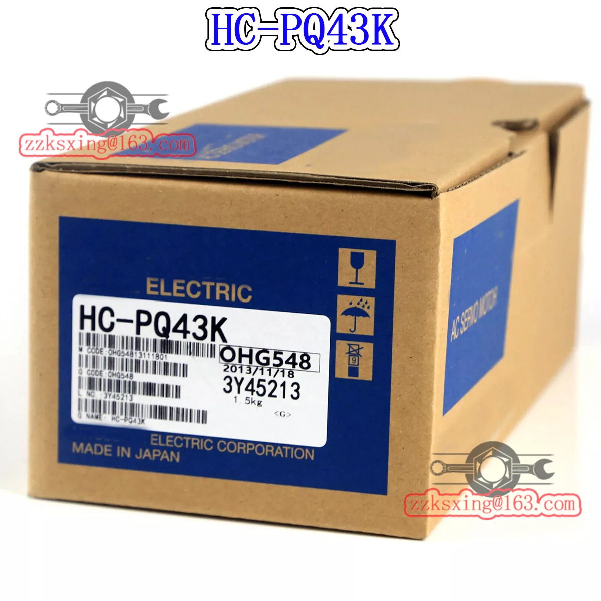 HC-PQ43K AC 서보모터 오리지널 Brann-