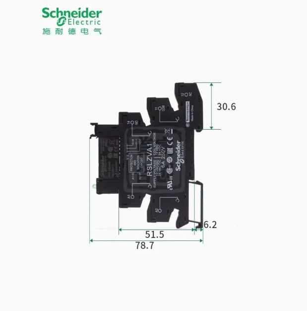 SCHNEIDER 박막 계전기 RSL1AB4BD RSLZVA1 인터페이스 RSL1PVBU RSL1PRBU