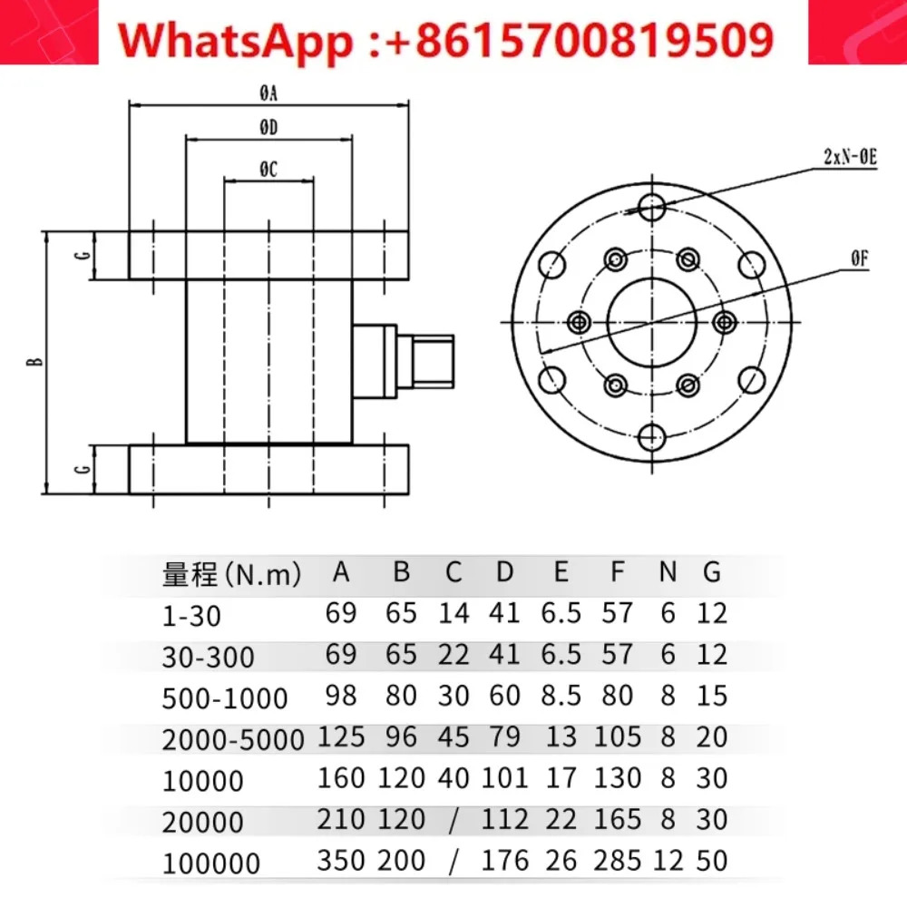 토크 센서 로드 셀 테스터