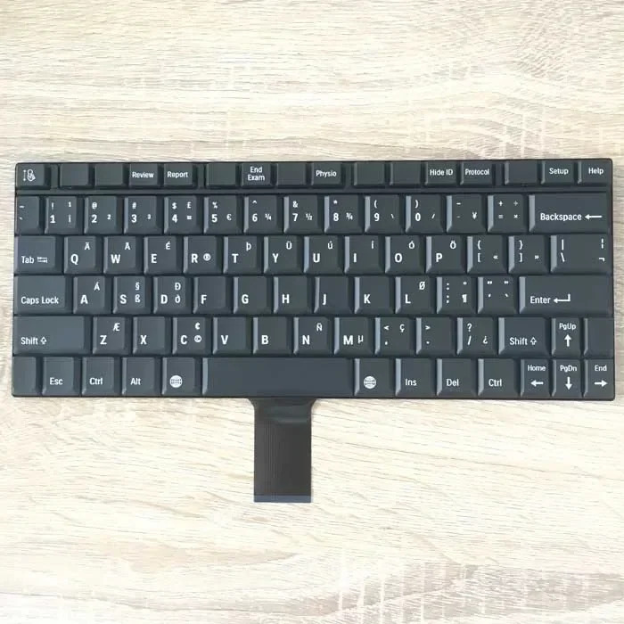 필립 초음파 키패드 CV350 CV550 CV650 컬러 키 필름 트랙볼 Clearvue 350 550 650