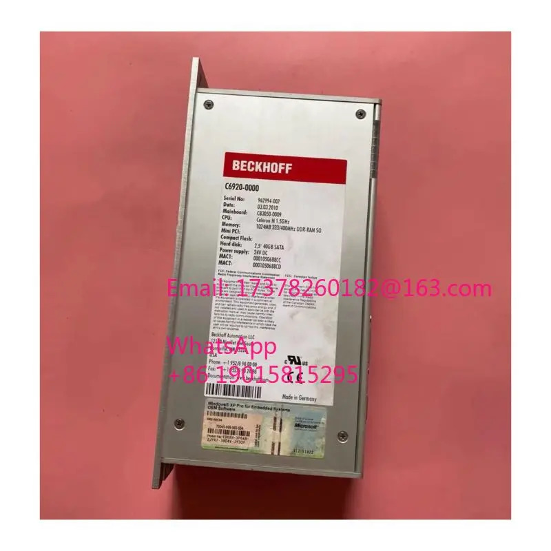 리퍼 C6920-0000 산업제어 컴퓨터 완료